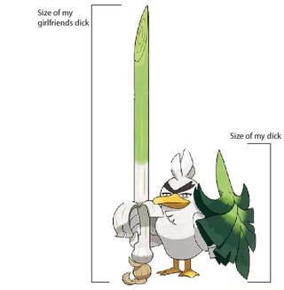 Nintendo of America on X: Sirfetch'd, evolution of Farfetch'd from the  Galar region, is a noble knight, but also a Wild Duck Pokémon in  #PokemonSwordShield! It uses the sharp stalk of its