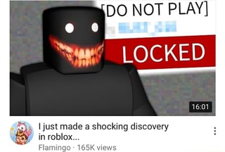Do Not Play Ljust Made A Shocking Discovery In Roblox