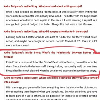 Akira Toriyama S Inside Story What Was Hard About Writing A