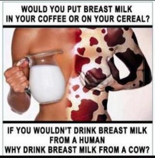cereal in breast milk