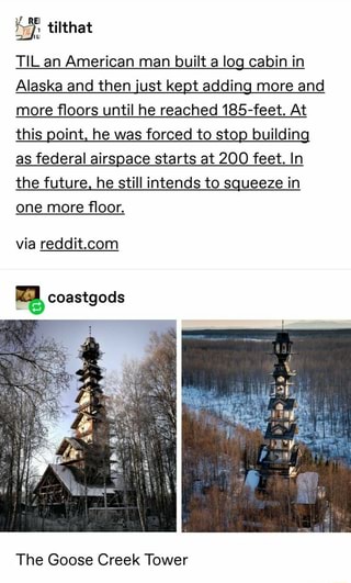 Til An American Man Built A Log Cabin In Alaska And Then Just Kept