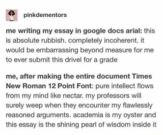 Incoherent essay picture