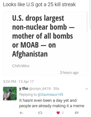 Moab Bomb Mw3