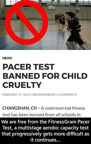 News Pacer Test Banned For Child Cruelty Changshan Ch A