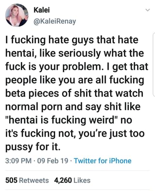 Normal Fucking Normal Fucking - I fucking hate guys that hate hentai, like seriously what the fuck ...
