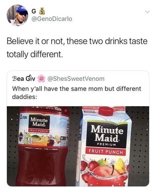 Believe It Or Not These Two Drinks Taste Totally Different Bea