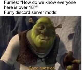 Furries How Do We Know Everyone Here Is Over 18 Furry Discord