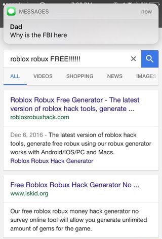 U Messages Dad Roblox Robux Free Generator The Latest Version Of Roblox Hack Tools Generate Robloxrobuxhack Com Dec 6 2016 The Latest Version Of Roblox Hack Tools Generate Free Robux Using - robux hacking tool