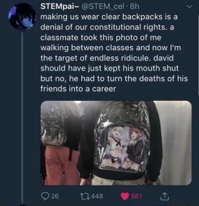 clear backpacks at target