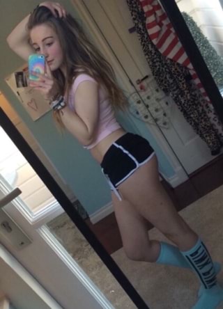 Snapchat drunk miniskirt fit