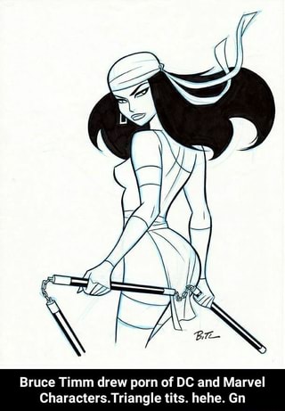 Bruce Timm Porn - Bruce Timm drew porn of DC and Marvel Characters.TriangIe ...