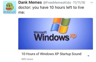 Windows Startup Sound Meme