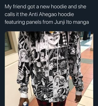 junji ito slug hoodie