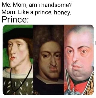 Me: Mom, am i handsome? Mom: Like a prince, honey. Pﬂnce: - iFunny :)