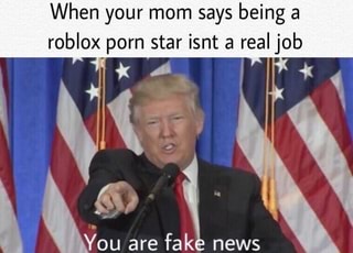 When Your Mom Says Being A Roblox Porn Star Isnt A Real Job You