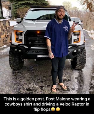 post malone flip flops