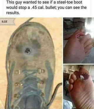 barefoot steel toe boots