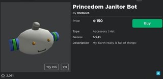Bot Princedom Janitor Ifunny - earth bot roblox