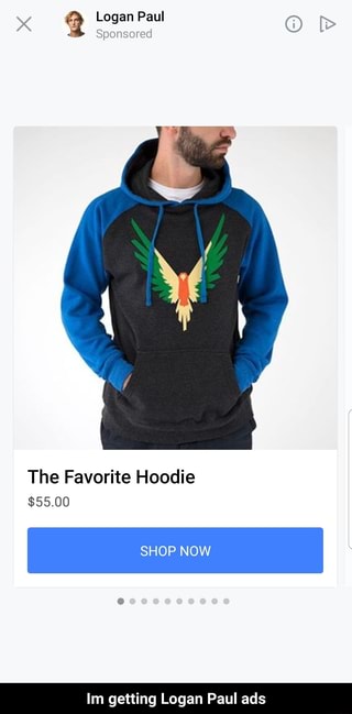 logan paul favourite hoodie