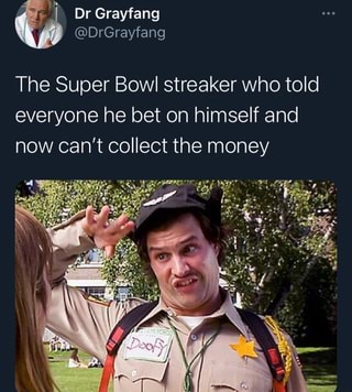 streaker at super bowl meme