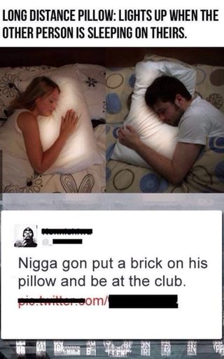 the pillow that lights up