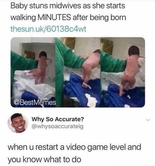 baby start walking after birth