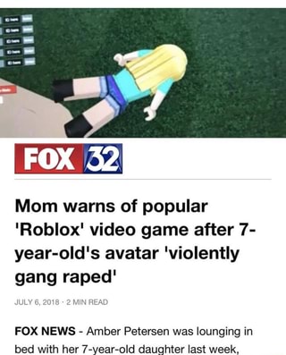Mom Warns Of Popular Roblox Video Game After 7 Year Old S