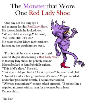 red lady monster high