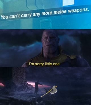 Im Sorry Little One Meme Pict