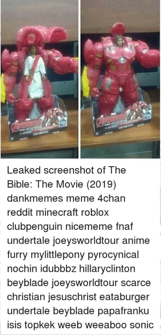 Leaked Screenshot Of The Bible The Movie 2019 Dankmemes Meme