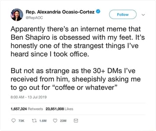 ben shapiro and aoc