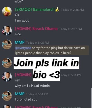 Wbu Lam Good Everyone Sorry For The Ping But Do We Have An Lebta Peaple That Play Roblox In Here Why Am Ia Head Admin Promoted You Ifunny - headadmin roblox