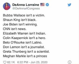 DeAnna Lorraine = Bubba Wallace isn't a victim. Shaun King ...