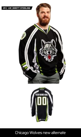 chicago wolves alternate jersey