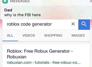 U Messages N Dad Roblox Code Generator X All Videos Shopping