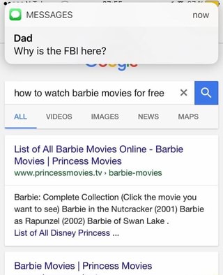list of barbie movies online