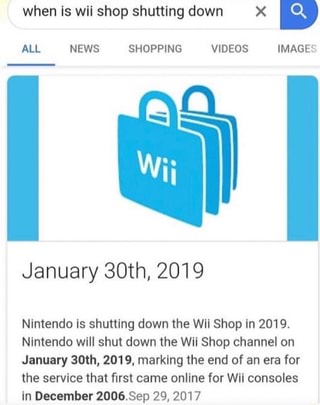 the wii shop