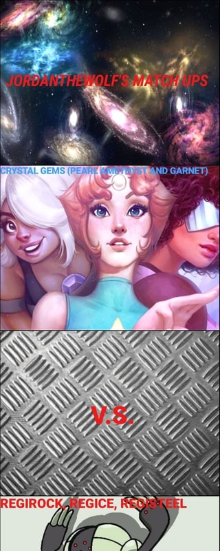 regis, crystalgems, regice, regirock, registeel, stevenuniverse, pokemon, amethyst, garnet, pearl, vs, battle, whowouldwin, versus, deathbattle