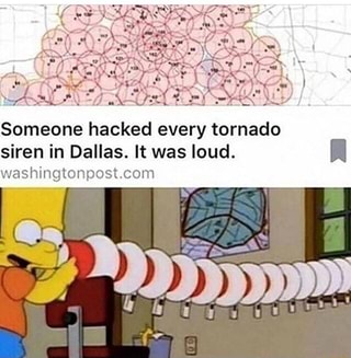 Someone Hacked Every Tornado Siren In Dallas It Was Loud