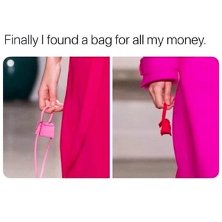 Image result for tiny handbag mmeme