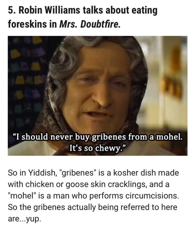 I Should Never Buy Gribenes From A Mohel