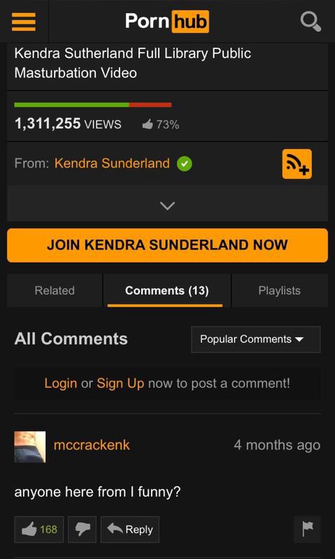 Kendra sunderland now
