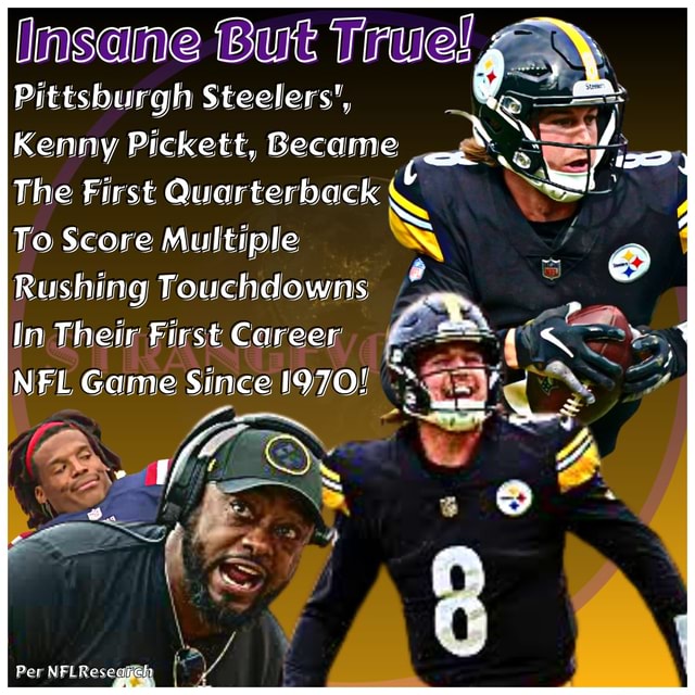 Insane But True! Pittsburgh Steelers', Kenny Pickett, Became The First