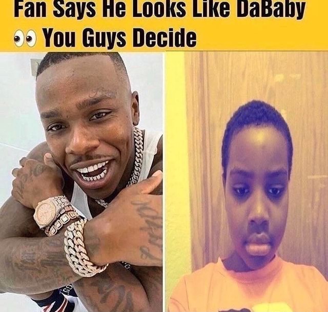 Fan Says Looks Like Dababy You Guys Decide Fan Says Looks Like Dababy You Guys Decide