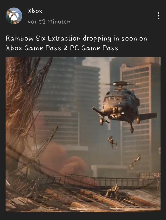 rainbow six extraction pc game pass