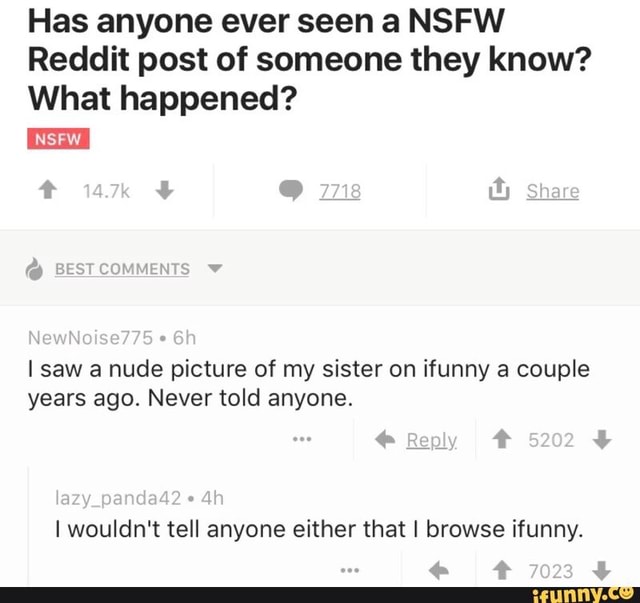 Nude sister reddit