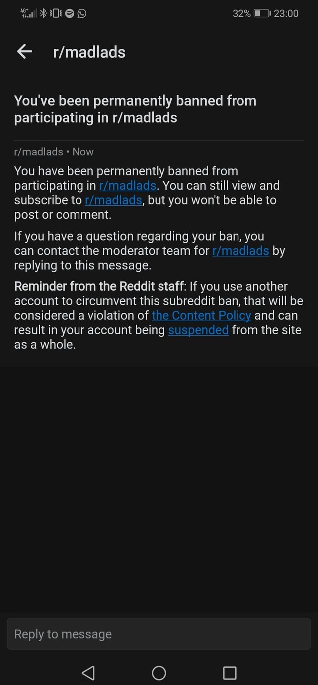 All 32% You've been permanently banned from participating in Now You ...