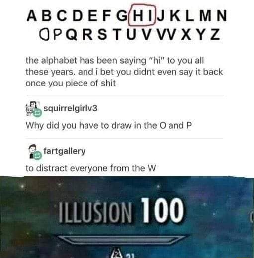 ABCDEF OPQRSTUVWXYZ the alphabet has been saying 