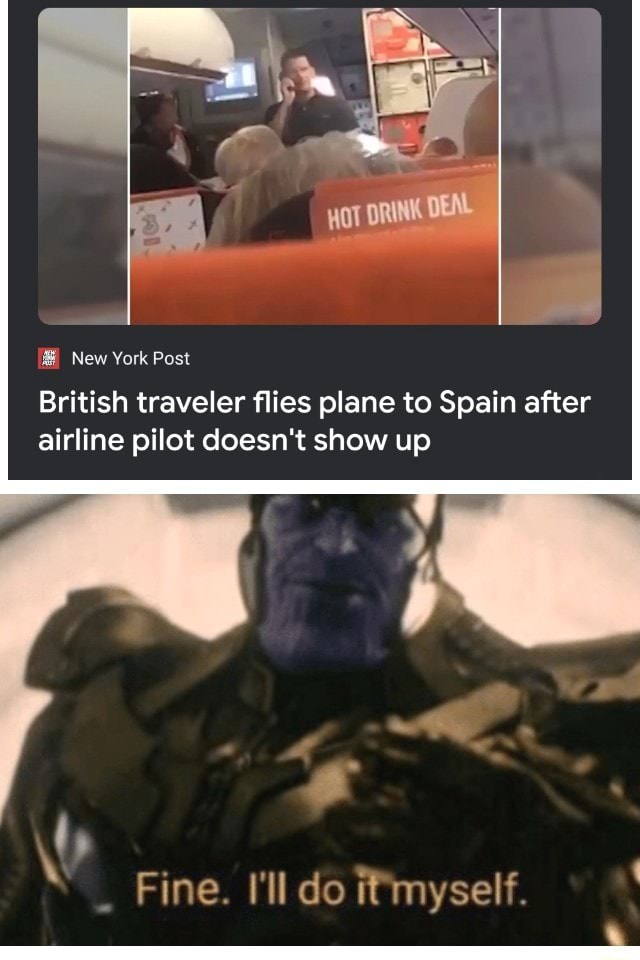 british traveller flies plane to spain
