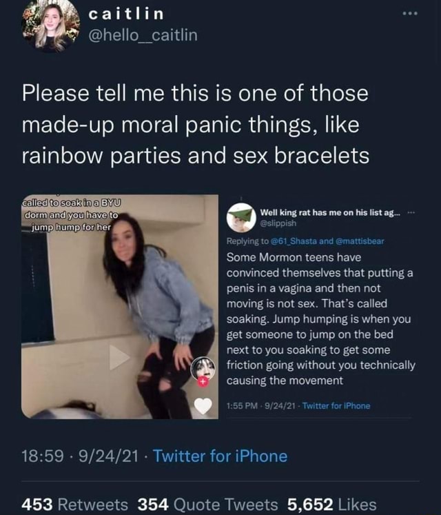 Caitlin Hello Caitlin Please Tell Me This Is One Of Those Up Moral Panic Things Like Rainbow Parties And Sex Bracelets Gimandyautavete Well King Rat Has Me On His List Ag Jur Rep Caitlin Hello Caitlin Please Tell Me This Is One Of Those Up Moral Panic Things Like Rainbow Parties And Sex Bracelets Gimandyautavete Well King Rat Has Me On His List Ag Jur Rep